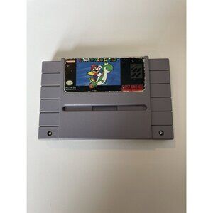 Super Mario World SNES Cartridge (1991) – Authentic Game Cartridge No Box